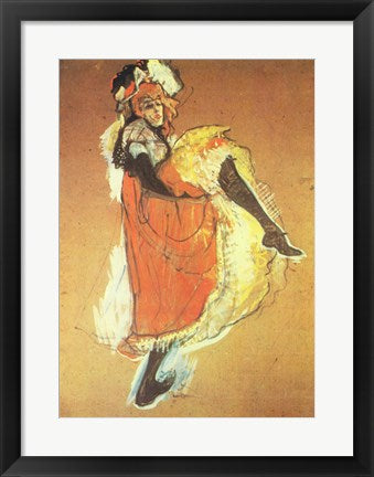 Henri de Toulouse-Lautrec Can-Can Jane Avril