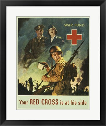 Your Red Cross is at His Side
