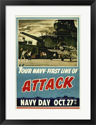 Your Navy First Line of Attack