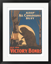 Keep All Canadians Busy Buy Victory Bonds, 1918