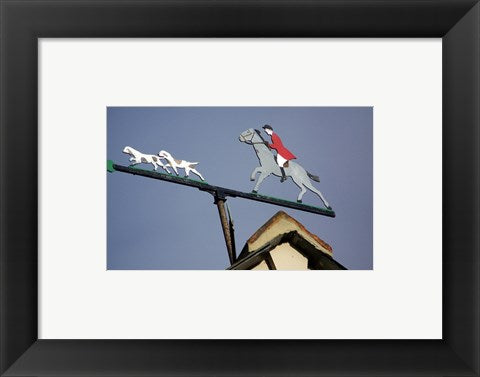 Horse and Rider Weathervane