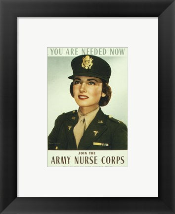 You are Needed Now. Join the Army Nurse Corps