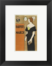 Brooklyn Museum Poster for Harper's Magazine Edward Penfield