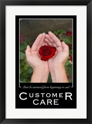 Customer Care Affirmation Poster, USAF