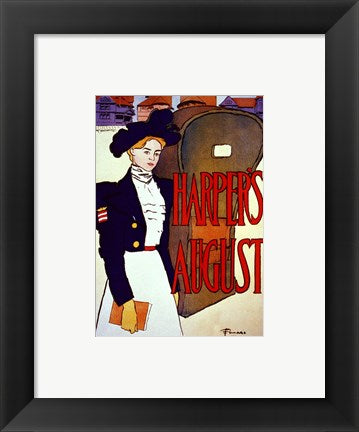 Edward Penfield, Harper's August, 1897