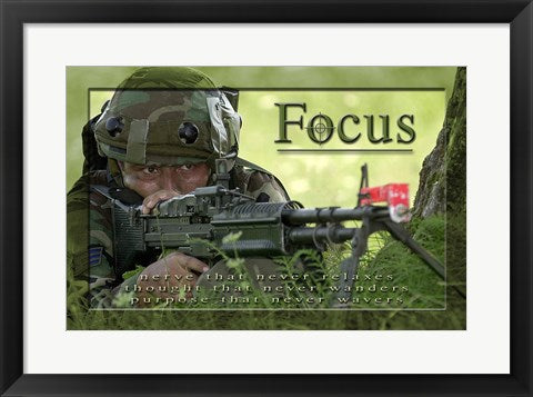Focus Affirmation Poster, USAF