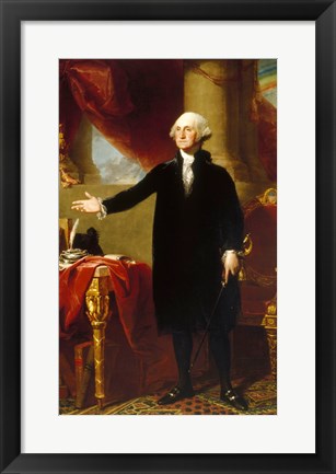 Gilbert Stuart, George Washington Lansdowne Portrait, 1796