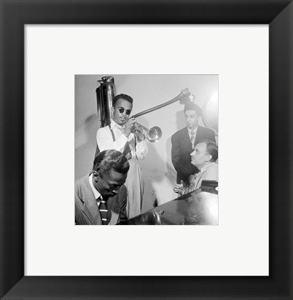 Howard McGhee, Brick Fleagle and Miles Davis, September 1947