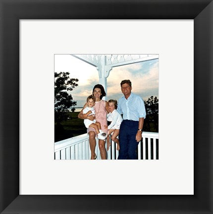 JFK and family in Hyannis Port, August 1962