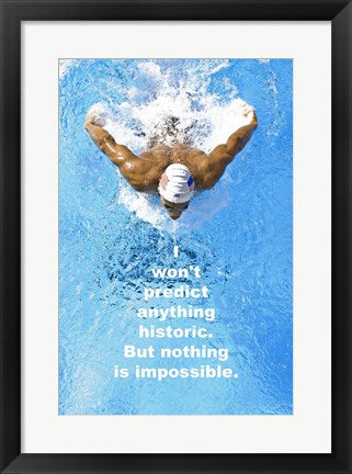 Historic Swimming Quote by Sports Mania