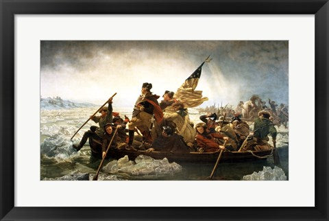 Washington Crossing the Delaware by Emanuel Leutze
