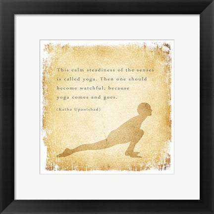 Calm Steadiness of the Senses