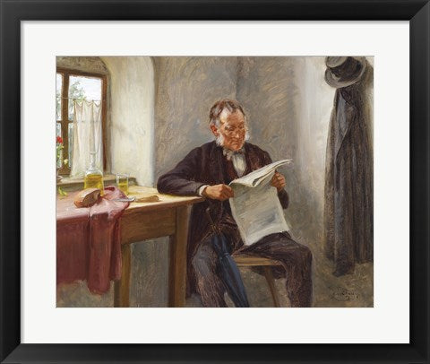 Carl Zewy Der Zeitungsleser