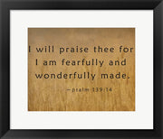 I Will Praise Thee