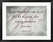 Give Thanks to the Lord