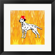 Firefighter Dog