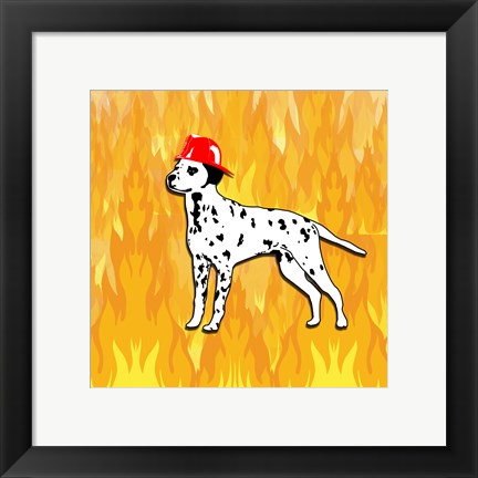 Firefighter Dog