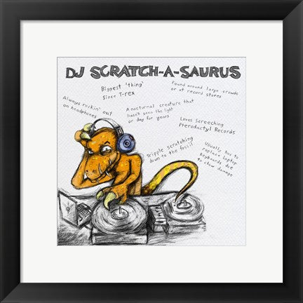 DJ Scratch-A-Saurus