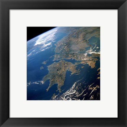Greece from Space