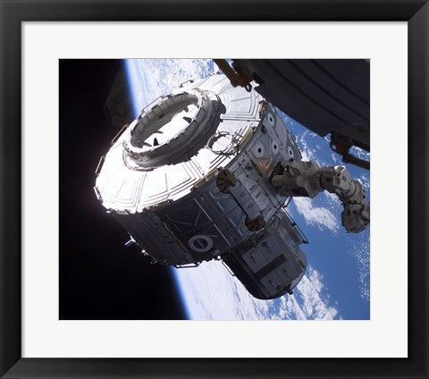 ISS Quest Module Instalation of International Space Station