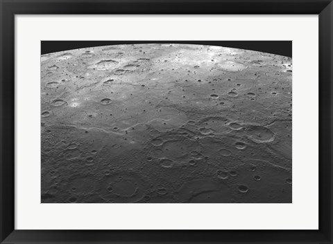 MESSENGER fly by view of mercury