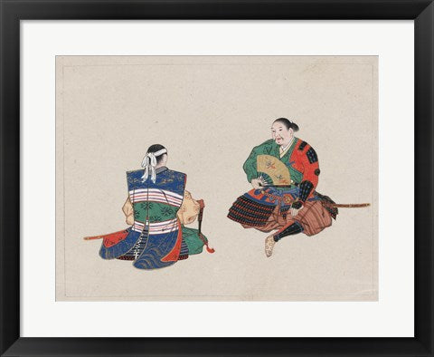 Seated Samurai Warriors