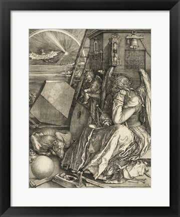 Melencolia I Durer, Albrecht by Albrecht Durer