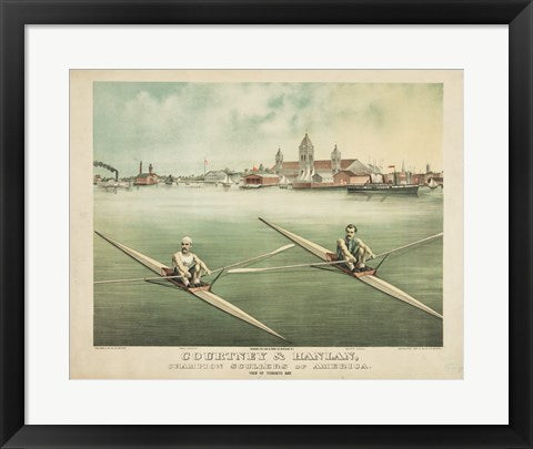 Courtney & Hanlan, Champion Scullers of America