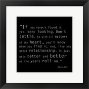 Keep Looking Quote