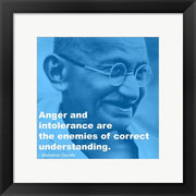 Gandhi - Intolerance Quote