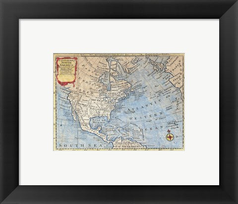 1747 Bowen Map of North America