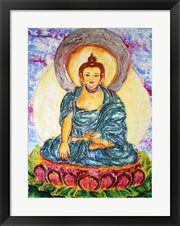 Meditating On A Lotus by Natalie Talocci