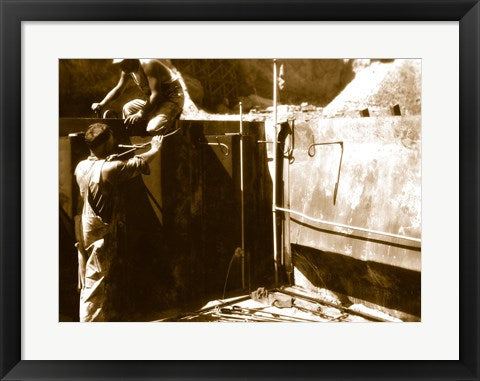 Detail in corner of column form showing vertical and horizontal keys with grout pipe and condulet grout outlets