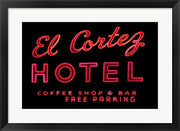 Historic El Cortez Hotel neon sign, Freemont Street, Las Vegas