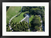 Ariel view of the Korean War Monument
