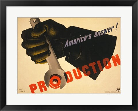 Production poster WW1