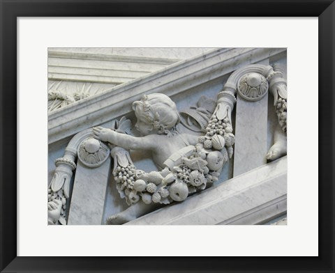 Library of congress architecture detail child turned