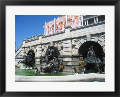 Library of Congress Court of Neptune Fountain Washington DC