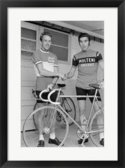 Joop Zoetemelk and Eddy Merckx 1973