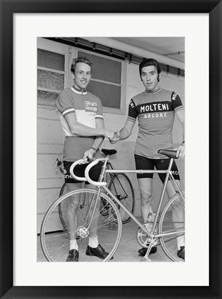 Joop Zoetemelk and Eddy Merckx 1973