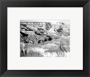 Grand Canyon National Park canyon with ravine winding by Ansel Adams