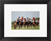 Indonesia plays against Thailand in a round robin SEA Games 2007 Thailand Polo match