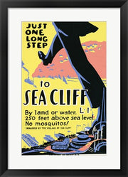 Just one long step to Sea Cliff