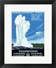 Yellowstone National Park poster 1938