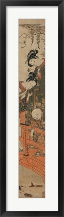 Feeding the Koi Fish