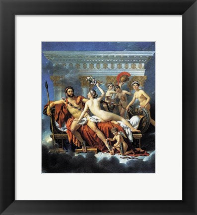 Jacques - Louis David Aphrodite Ares Graces