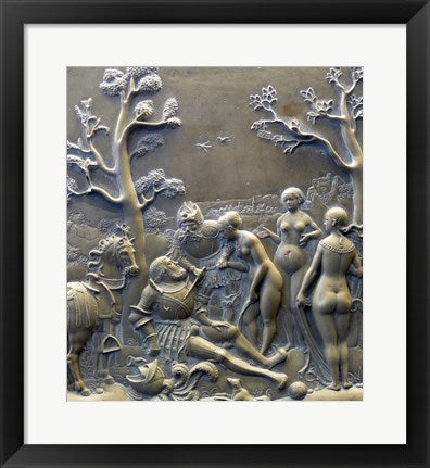 Judgement of Paris, c. 1529, Solnhofen limestone Aphrodite