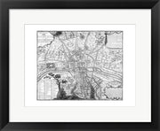 Plan de Paris - black and white