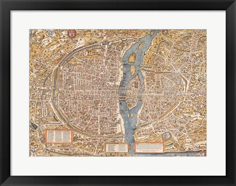 Plan de Paris map