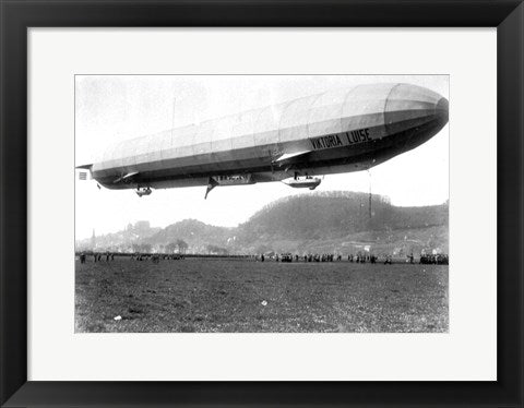 Zeppelin Airship LZ 11 Viktoria Luise on May 5, 1912 in Marburg
